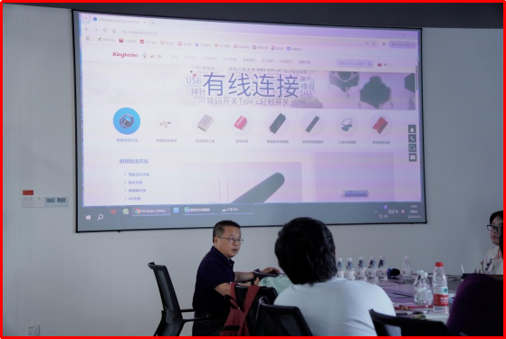 Kinghelm Chief Engineer Qin Xianghong delivering training